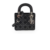 Christian Dior Mini Lady Dior in Cannage Satin
